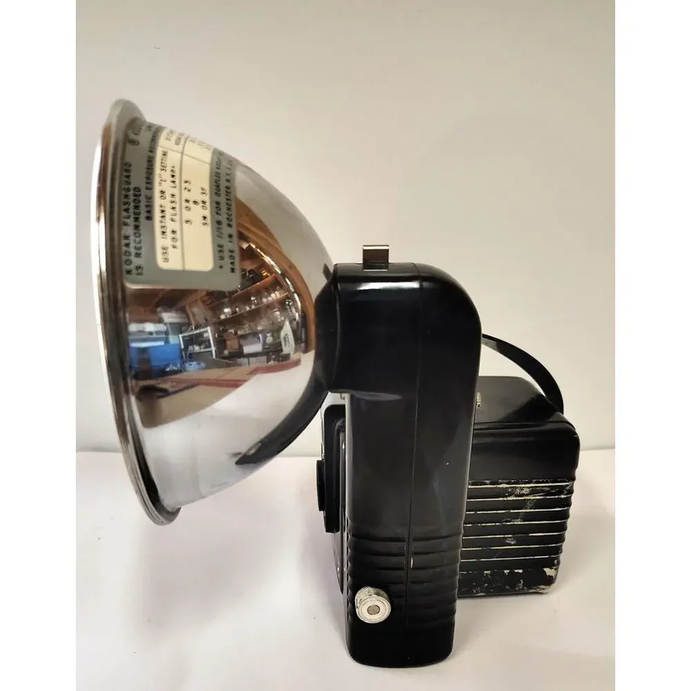Vintage Kodak Brownie Hawkeye Flash Model Camera 1950s MCM Photography Decor